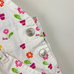 Load image into Gallery viewer, Vintage Barbie Flower Overalls 3T
