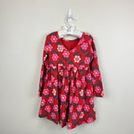 Load image into Gallery viewer, Hanna Andersson Long Sleeve Skater Dress with Pockets Cute Cosmos 110 cm 5T
