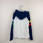 Load image into Gallery viewer, Mini Boden Star Applique Raglan Sleeve Hoodie T-Shirt 9-10
