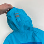 Load image into Gallery viewer, Lands&#39; End Squall Fleece Lined Waterproof Insulated Winter Parka Blue XS 4-5
