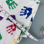Load image into Gallery viewer, Vintage OshKosh B'gosh Handprint Shortalls 3T USA
