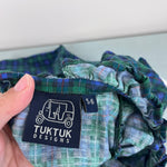 Load image into Gallery viewer, Tuktuk Designs Holiday Plaid Ruffle Dress 5-6
