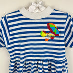 Load image into Gallery viewer, Vintage Buster Brown Striped Beach T-Shirt 6 USA
