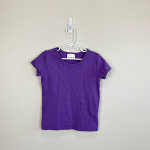 Hanna Andersson Bright Basic Tee Purple 110 cm 5T