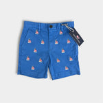 Load image into Gallery viewer, Vineyard Vines Boys' Embroidered Stretch Breaker Shorts Tide Blue 5T NWT
