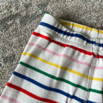 Load image into Gallery viewer, Hanna Andersson Rainbow Striped Pajamas 80/85 cm 2T
