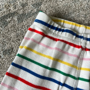 Hanna Andersson Rainbow Striped Pajamas 80/85 cm 2T