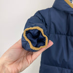 Load image into Gallery viewer, Columbia Infant Snuggly Bunny Down Bunting Snow Suit Navy Blue 12-18 Months
