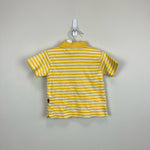 Load image into Gallery viewer, JoJo Maman Bebe Yellow Striped Tractor Polo 18-24 Months
