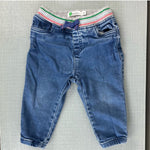 Load image into Gallery viewer, Mini Boden Pull on Jeans 6-12 Months
