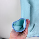 Load image into Gallery viewer, Vineyard Vines Girls' Harbor Fleece Glow 1/2 Zip Crystal Blue Heather M 10-12
