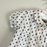 Load image into Gallery viewer, Vintage OshKosh B'gosh Floral Romper 18 Months
