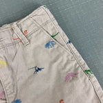 Load image into Gallery viewer, Baby Gap Dinosaur Print Khaki Shorts 18-24 Months
