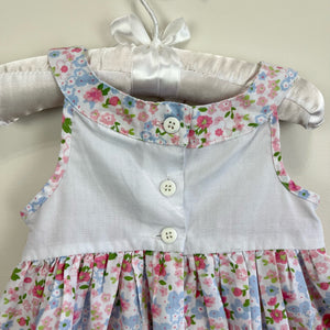 Bon Bebe Floral Bow Dress 3-6 Months