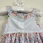 Load image into Gallery viewer, Bon Bebe Floral Bow Dress 3-6 Months
