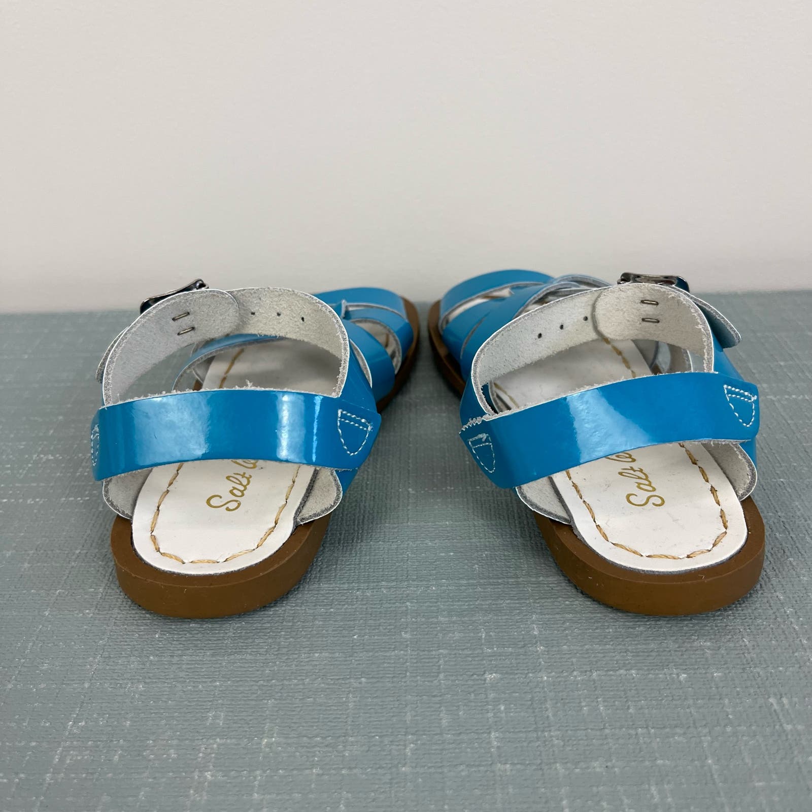 Saltwater Original Girls Blue Sandals 9