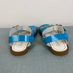 Load image into Gallery viewer, Saltwater Original Girls Blue Sandals 9
