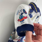 Load image into Gallery viewer, Vintage OshKosh B'gosh Worldwide Traveler Overalls Set 3-6 Months USA
