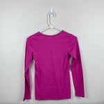 Load image into Gallery viewer, Mini Boden Supersoft Pointelle Long Sleeve T-Shirt Pink 11-12
