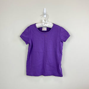 Hanna Andersson Bright Basic Tee Purple 130 cm 8