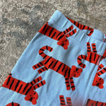 Load image into Gallery viewer, Hanna Andersson Blue Otis the Tiger Long John Pajamas 120 cm 6-7
