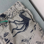 Load image into Gallery viewer, Mini Boden Lost Islands Crocodile Cove Drawstring Shorts 8
