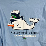 Load image into Gallery viewer, Vineyard Vines Snowman Whale Pocket T-Shirt 6
