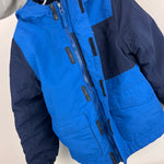 Load image into Gallery viewer, Lands' End Squall Fleece Lined Waterproof Insulated Winter Parka S 6-7
