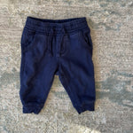 Load image into Gallery viewer, Baby Gap Navy Blue &amp; White Shirt Pants Bundle 6-12 Months
