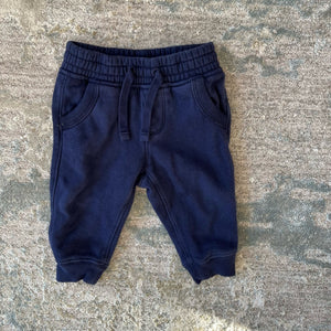 Baby Gap Navy Blue & White Shirt Pants Bundle 6-12 Months