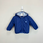 Load image into Gallery viewer, Mayoral Baby Reversible Blue Jacket 2-4 Months
