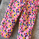 Load image into Gallery viewer, Hanna Andersson Pink Tulip Snow Bibs 100 cm 4T
