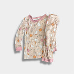 Load image into Gallery viewer, Milkberry Soft Rayon from Bamboo Pajama Set Trick or Treat Halloween 12 Months

