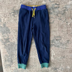 Load image into Gallery viewer, Mini Boden Cosy Fleece Joggers Navy Blue 6
