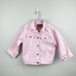 Load image into Gallery viewer, Vintage Levi's Light Pink Denim Trucker Jacket 6 USA

