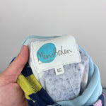 Load image into Gallery viewer, Mini Boden Towelling Throw-On Swim Cover Up Navy Sharks 6-7
