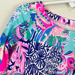 Load image into Gallery viewer, Lilly Pulitzer Girls Mini Sophie Ruffle Dress Multi Patch to Match XS 2-3 NWT
