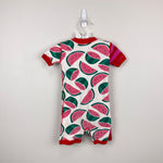 Load image into Gallery viewer, Hanna Andersson HannaJams Shortie Sleeper Watermelon Stripes 80 cm 18-24 Months
