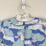 Load image into Gallery viewer, Mini Boden Peter Pan Collar Ruffle Unicorn Dress 3-4
