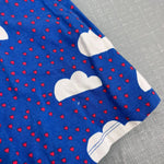 Load image into Gallery viewer, Mini Boden Jersey Skort Blue Love Clouds 6-7
