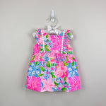 Load image into Gallery viewer, Lilly Pulitzer Girls Annabelle Infant Dress Multi Take It From Your Mums 12-18 months
