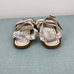 Load image into Gallery viewer, Salt Water Original Girls Floral Leather Sandals 13
