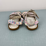 Load image into Gallery viewer, Salt Water Original Girls Floral Leather Sandals 13
