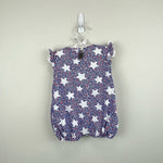 Load image into Gallery viewer, Vineyard Vines Pima Cotton Whale Stars Bubble Romper 6-12 Months
