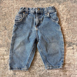 Load image into Gallery viewer, Vintage OshKosh B'gosh Blue Jeans 12 Months USA
