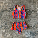 Load image into Gallery viewer, Vintage All Waves Two Piece Bathing Suit 7
