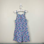 Load image into Gallery viewer, Vineyard Vines Girls Floral Flamingos Knit Romper Medium
