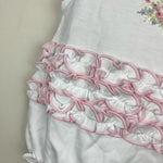 Load image into Gallery viewer, Kissy Kissy Premier Hand Embroidered Floral Fantasy Bubble Romper 3-6 Months NWT
