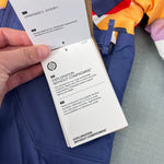 Load image into Gallery viewer, The North Face Kids' Freedom Insulated Ski Jacket Cave Blue Collage Shapes 2T NWT
