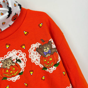 Vintage Basic Editions Halloween Sweatshirt 7/8